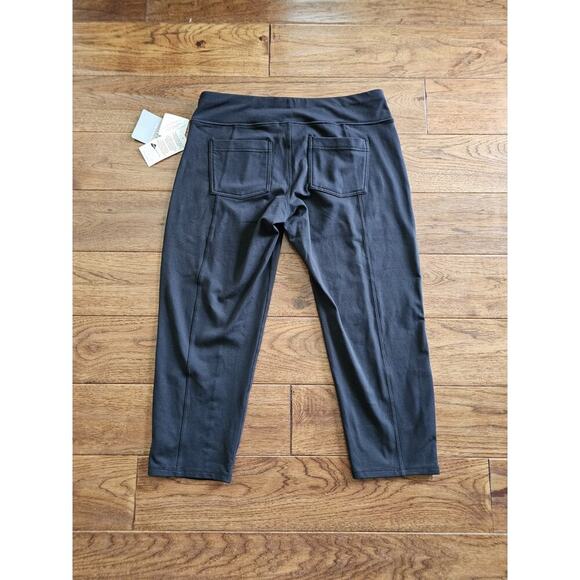 Athleta Metro Ankle Pant Women's Size S NWT Black Athlesure Fitness UPF 50 - Picture 2 of 9